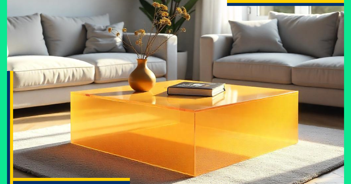 Akrilni Square coffee table su elegantni i gotovo neprimjetni, dodajući otvoren, moderan ugođaj svakom prostoru. Zahvaljujući zaobljenim ivicama, pogodni su i za djecu.