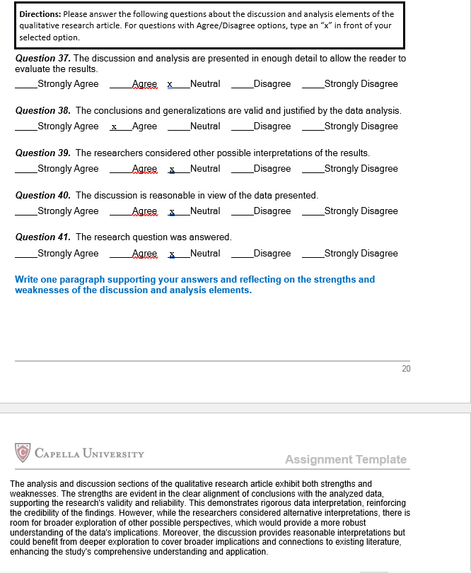 BMGT-8028 Week 8 Assignment: Evaluating Quantitative and Qualitative Research Articles