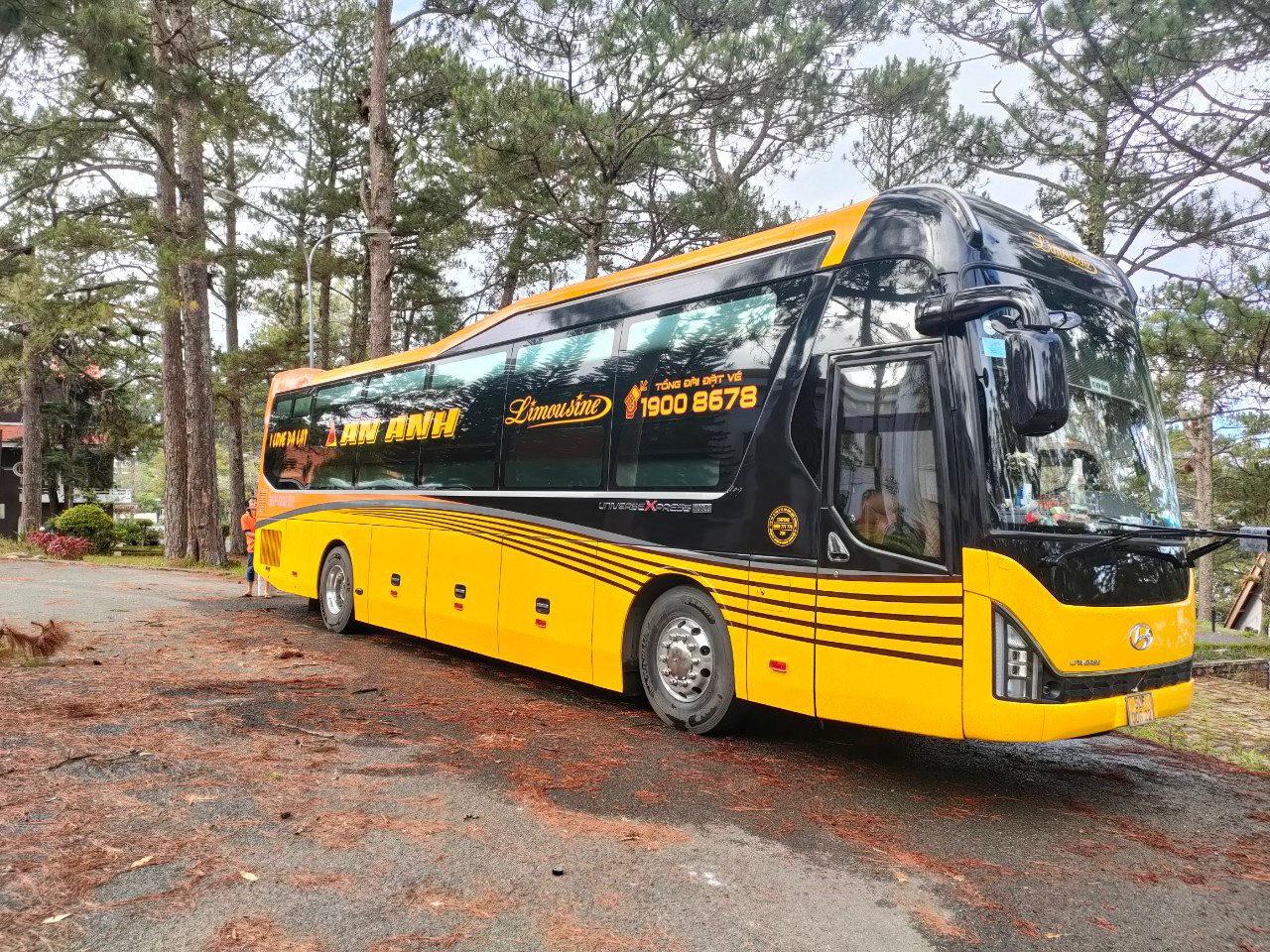 an anh limousine bus from sai gon to da lat