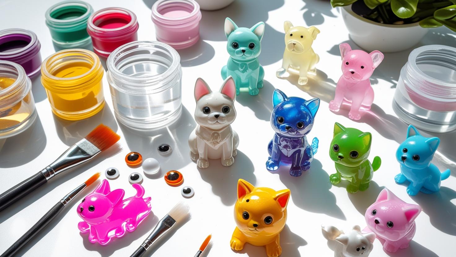 Cute Resin Animal Figurines