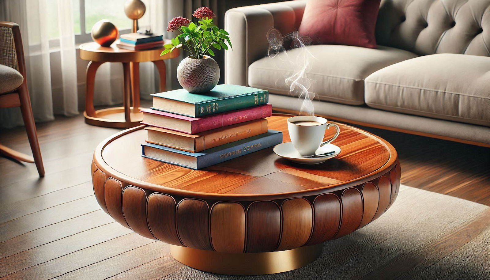 Coffee Table: Incorporate Books