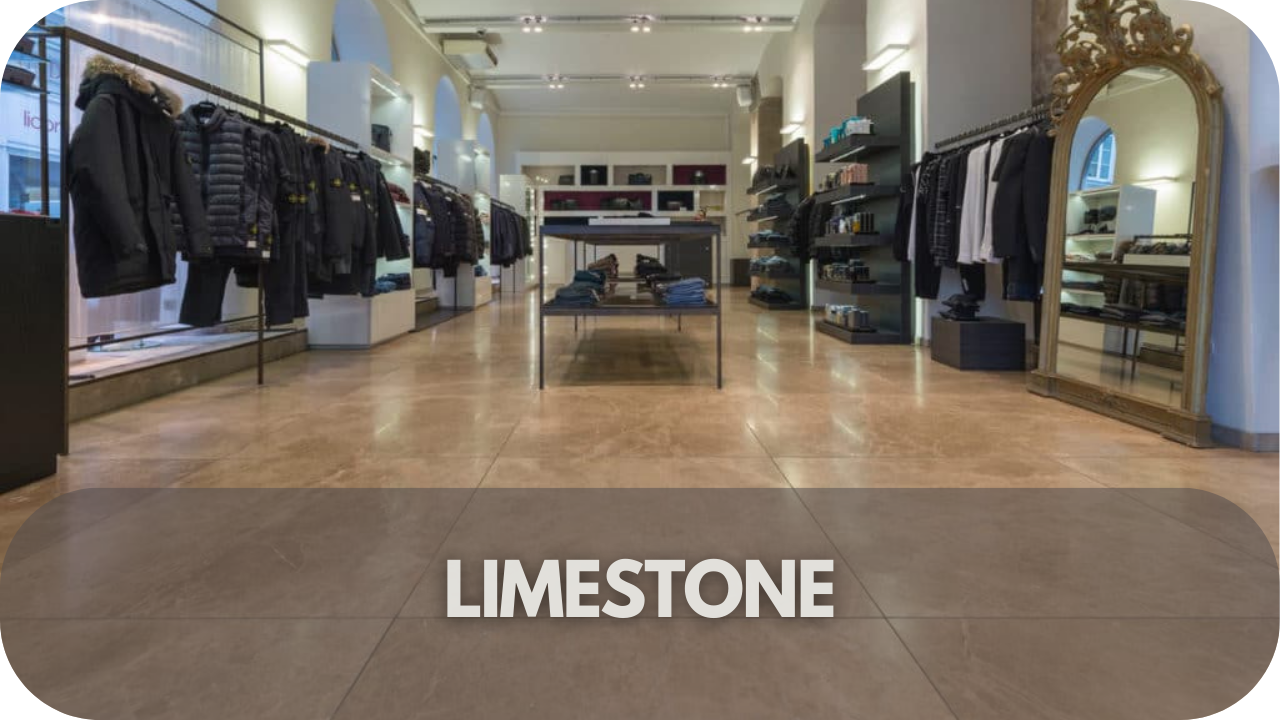 Popular Types of Natural Stone for Retail Interiors: Limestone