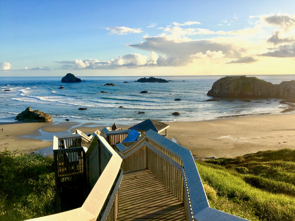 Bandon, OR hidden US beach townsw