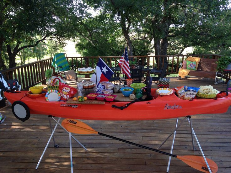 Kayaking Birthday Party Idea