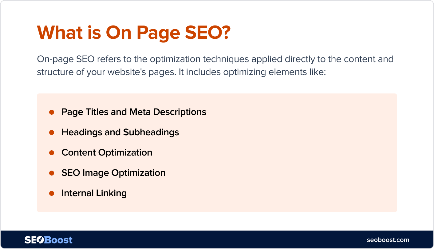 On-Page SEO Explained with its Key Elements