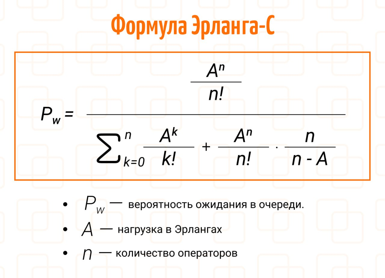 Точный расчет для эффективной работы: калькулятор Эрланга для колл-центра