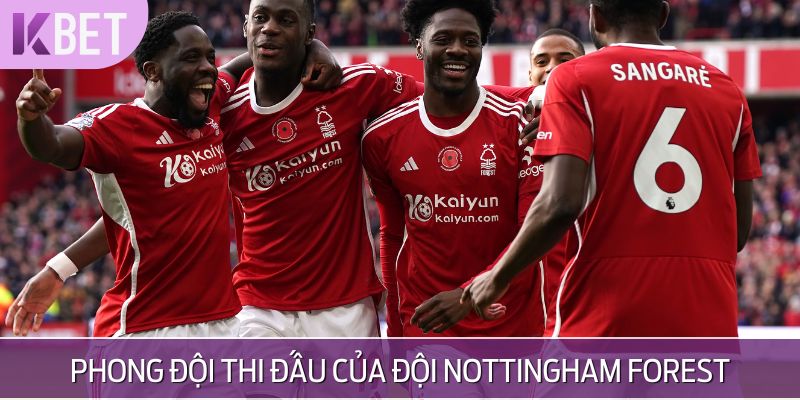 minh hoạ phong độ thi đấu của nottingham forest
