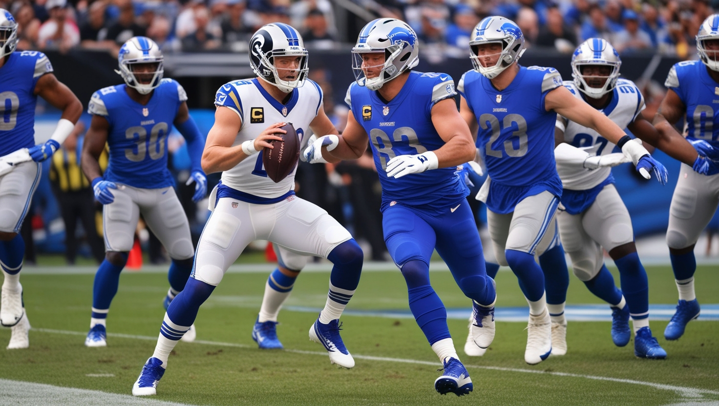 Where to Watch Los Angeles Rams vs Detroit Lions