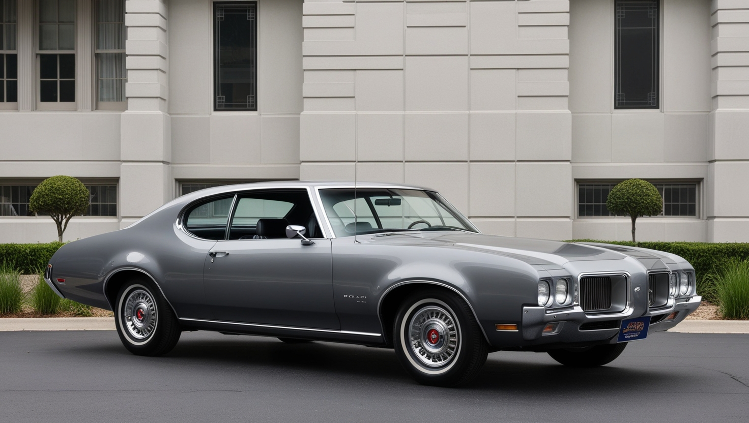 Images of the 1970 Grey 4-Door Oldsmobile Delta 88