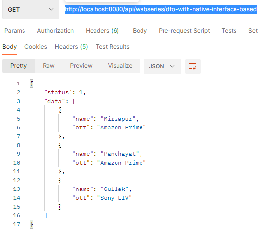 Return DTO from JPA Repository