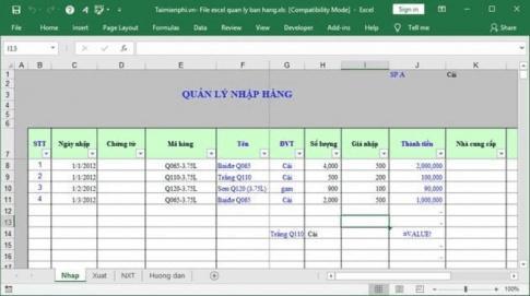 BÀI 5. SỬ DỤNG BẢNG TÍNH GIẢI QUYẾT BÀI TOÁN THỰC TẾ