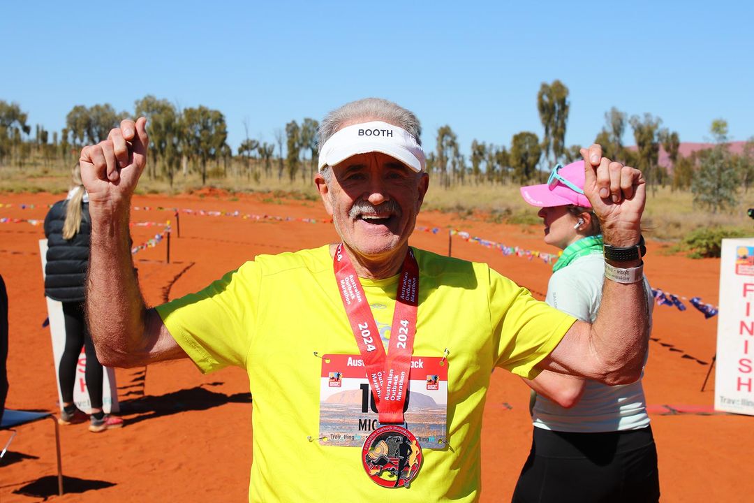 2024 Australian Outback Marathon medal