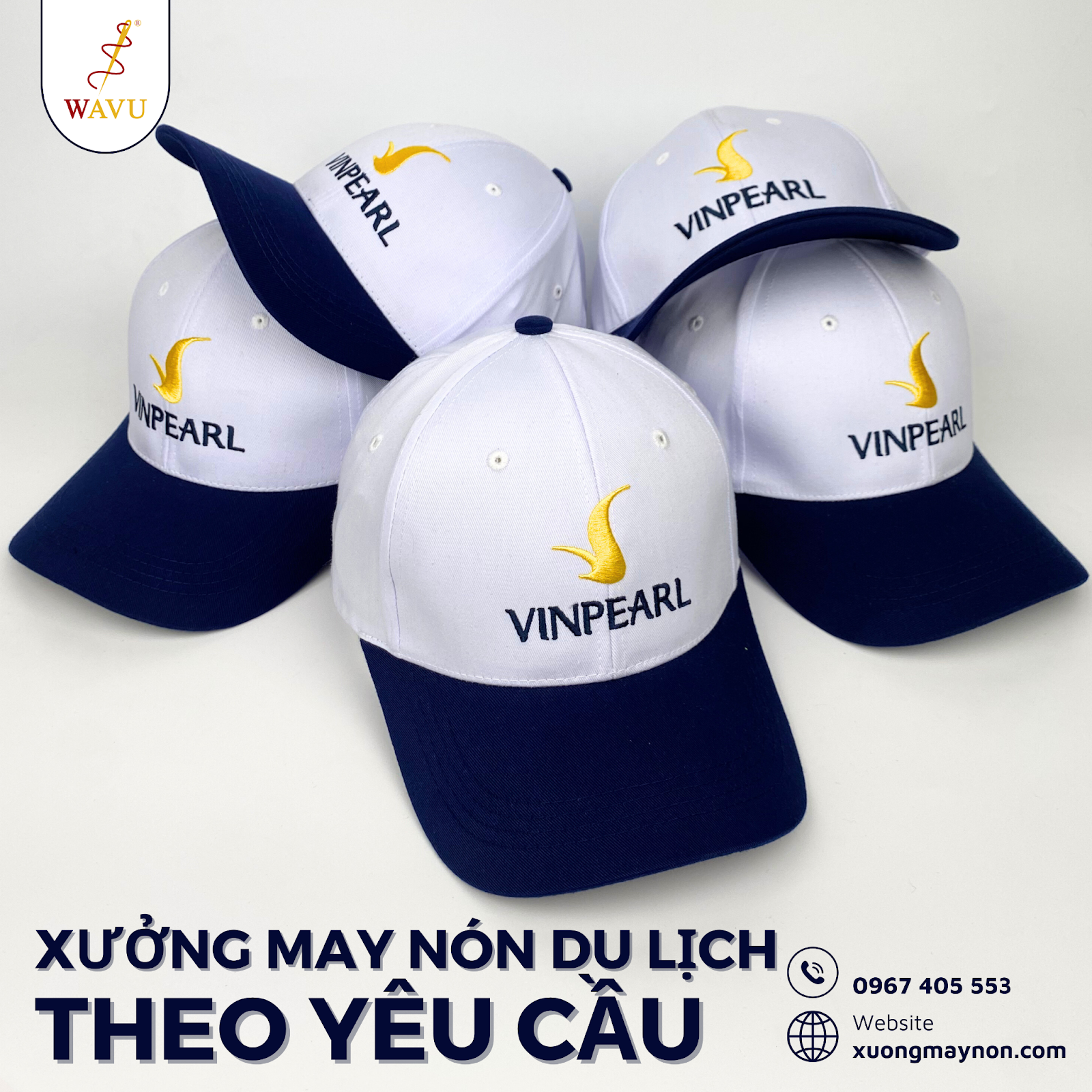 Xưởng may nón du lịch giá rẻ theo yêu cầu