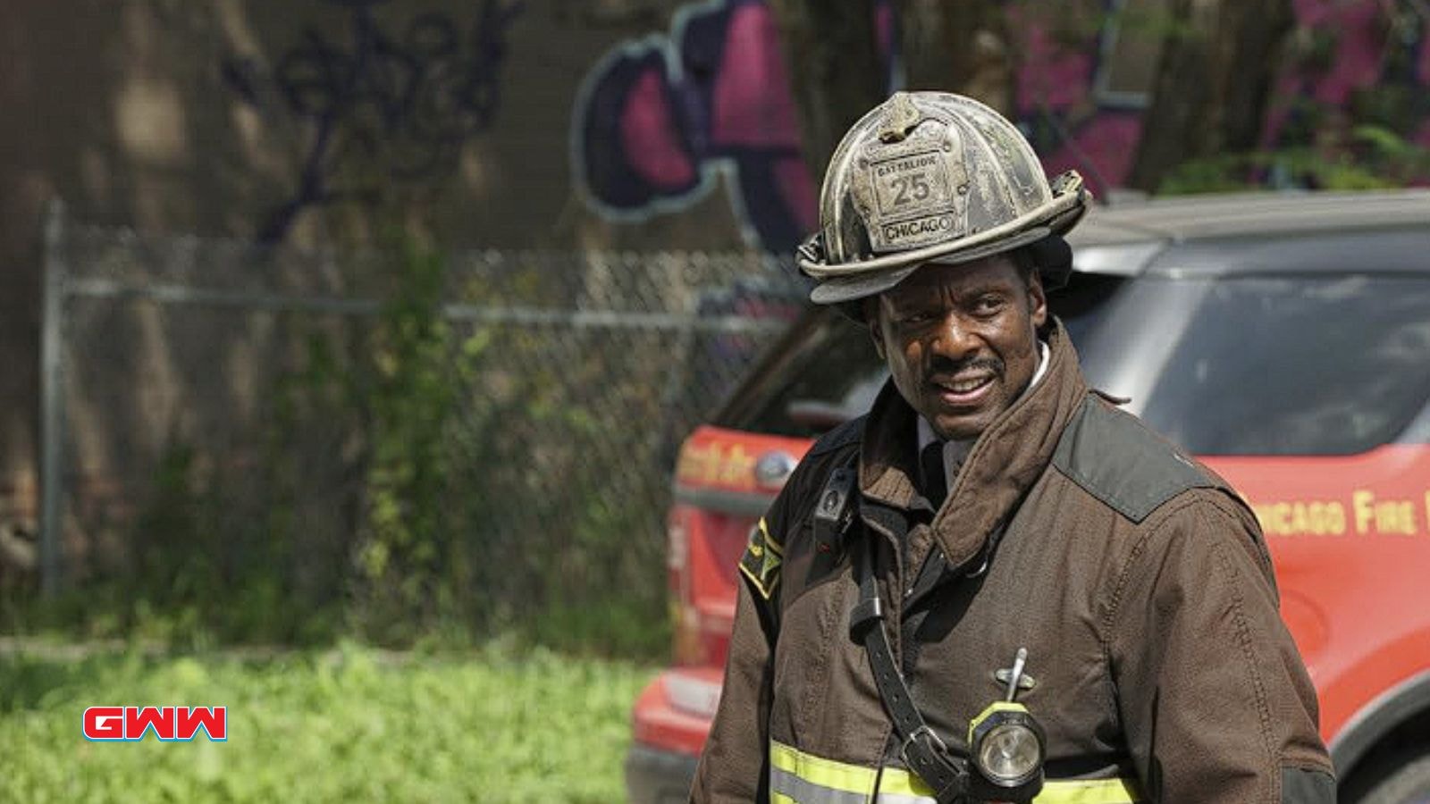 Chief Wallace Boden on the scene, Chicago Fire season 13 cast reportedly.