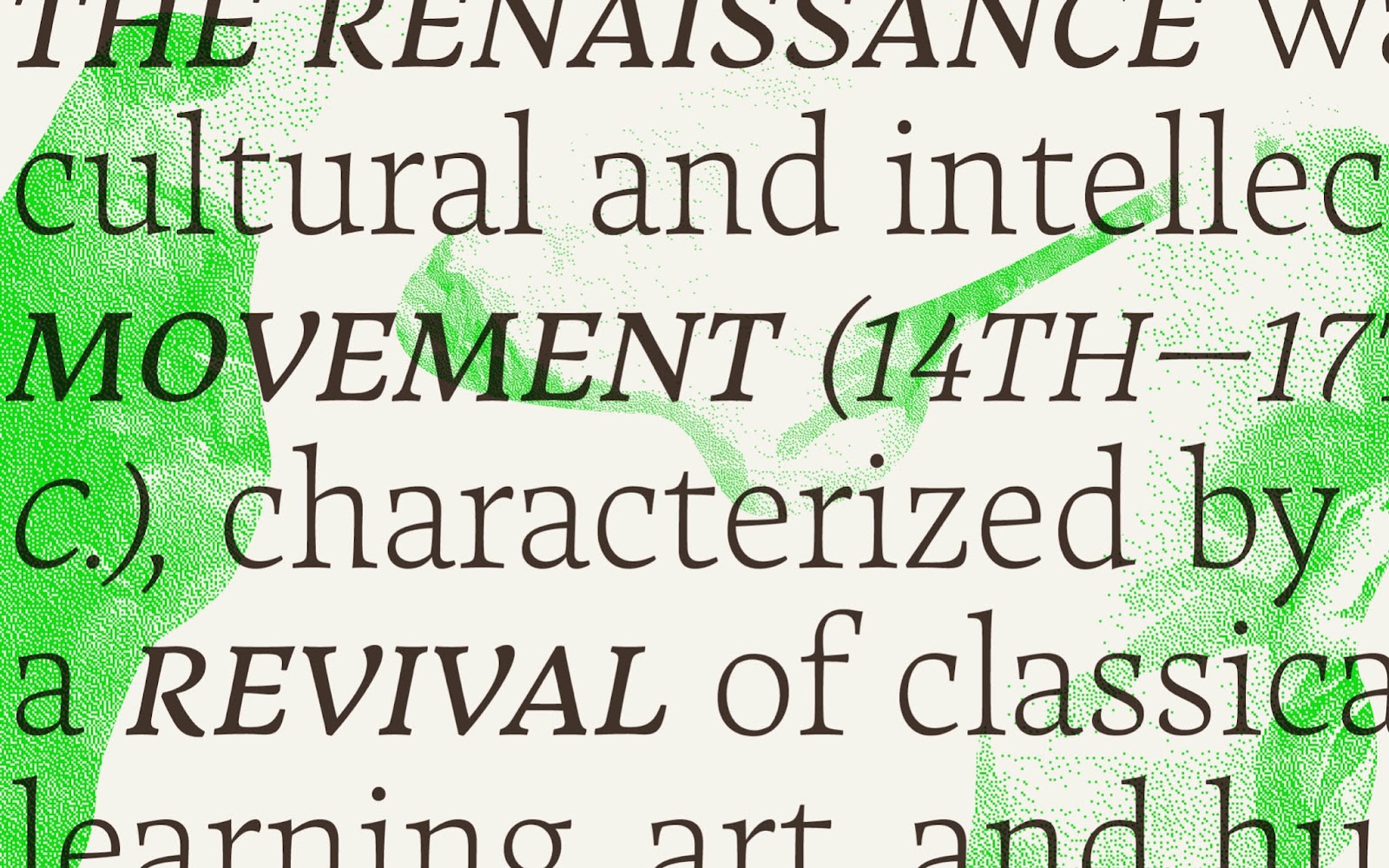 Image from the Resonay Text: Elevating Typography with Elegance article on Abduzeedo