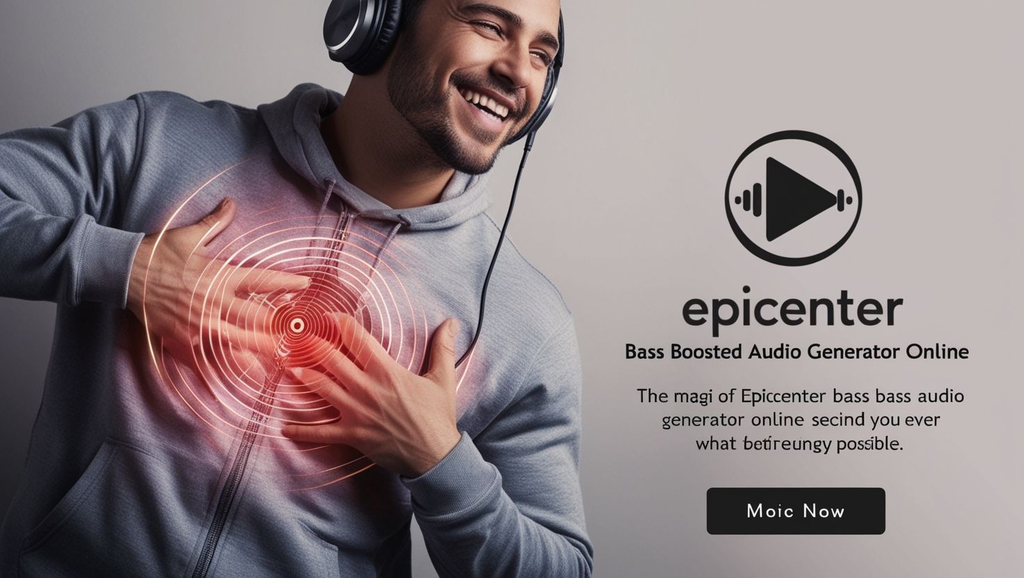 Epicenter Bass Boosted Audio Generator Online