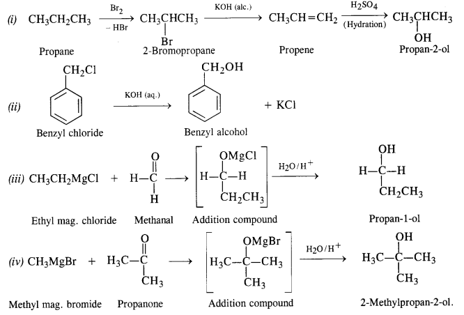 NCERT Solutions For Class 12 Chemistry Chapter 11 Alcohols Phenols and Ether Exercises Q20