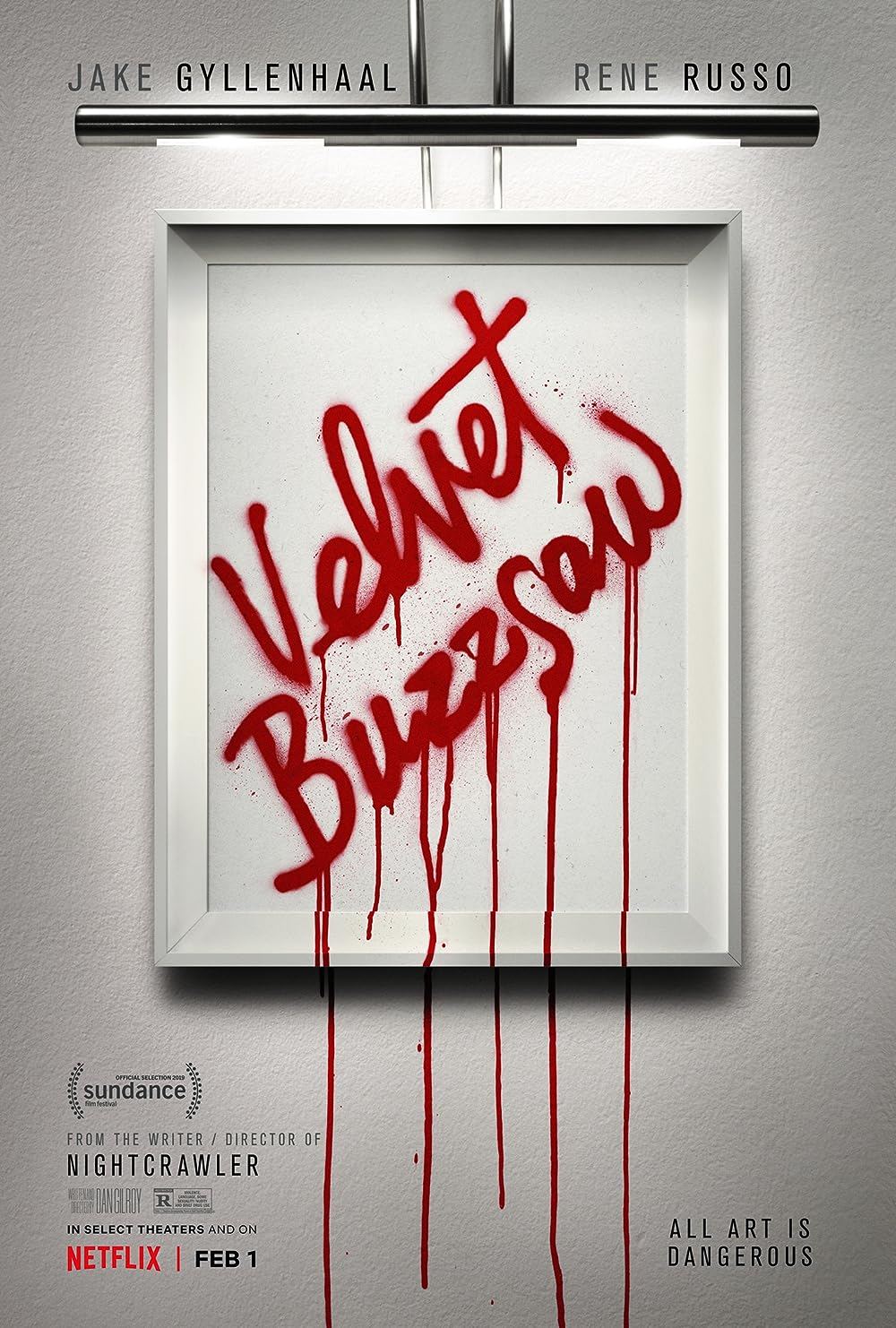 Velvet Buzzsaw- Horror comedy movies on netflix