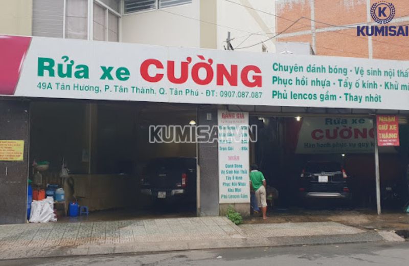 Tiệm rửa xe Tân Phú – Cường