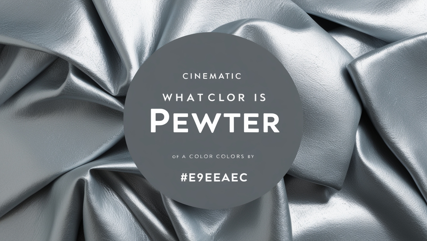 What color is pewter​