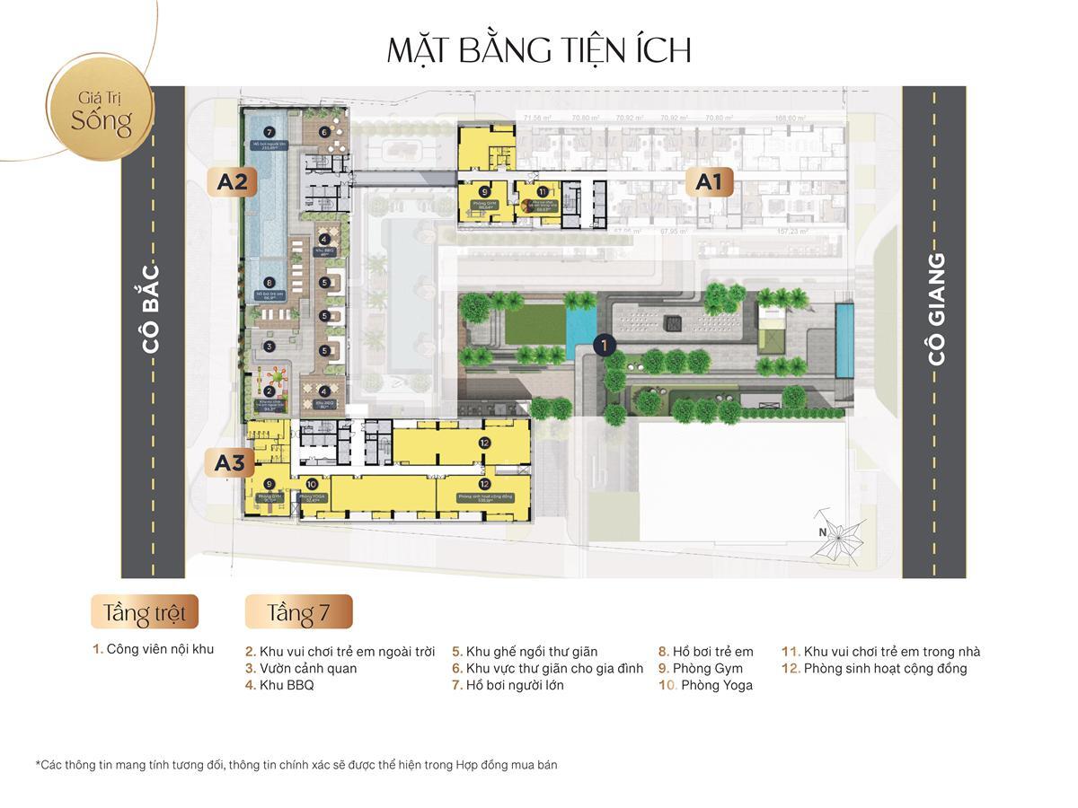 Mặt bằng dự án The Grand Manhattan 2