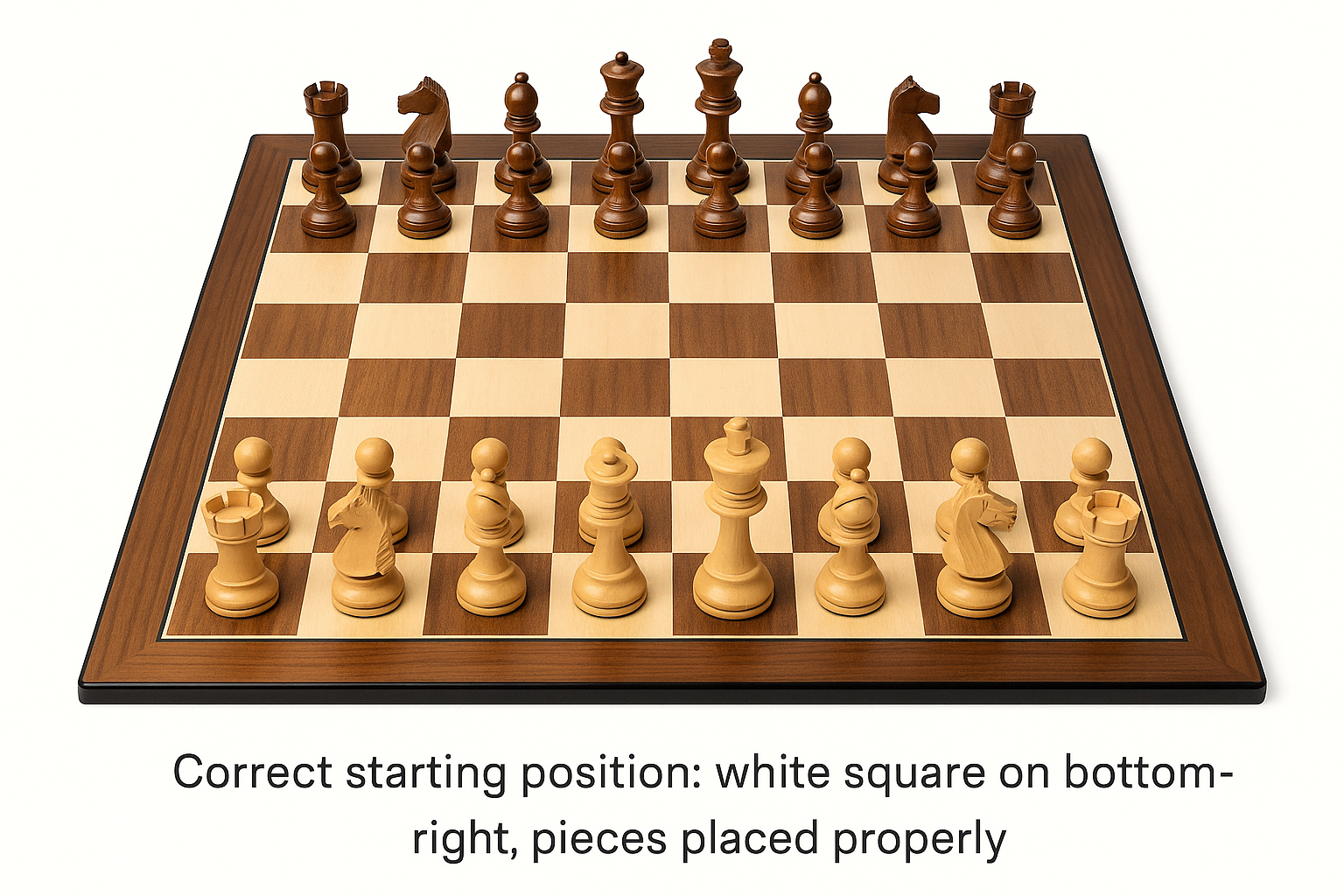 correct starting position