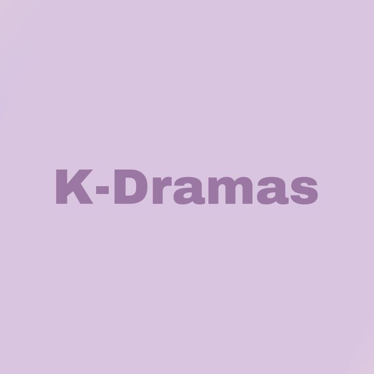 This contains an image of K Drama logo