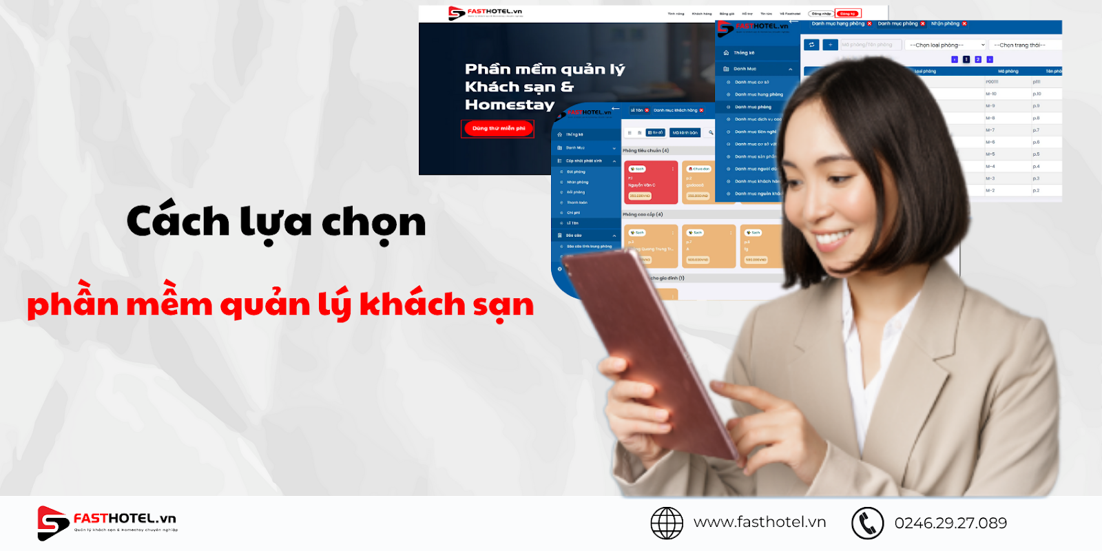 Cách lựa chọn phần mềm quản lý khách sạn miễn phí phù hợp 
