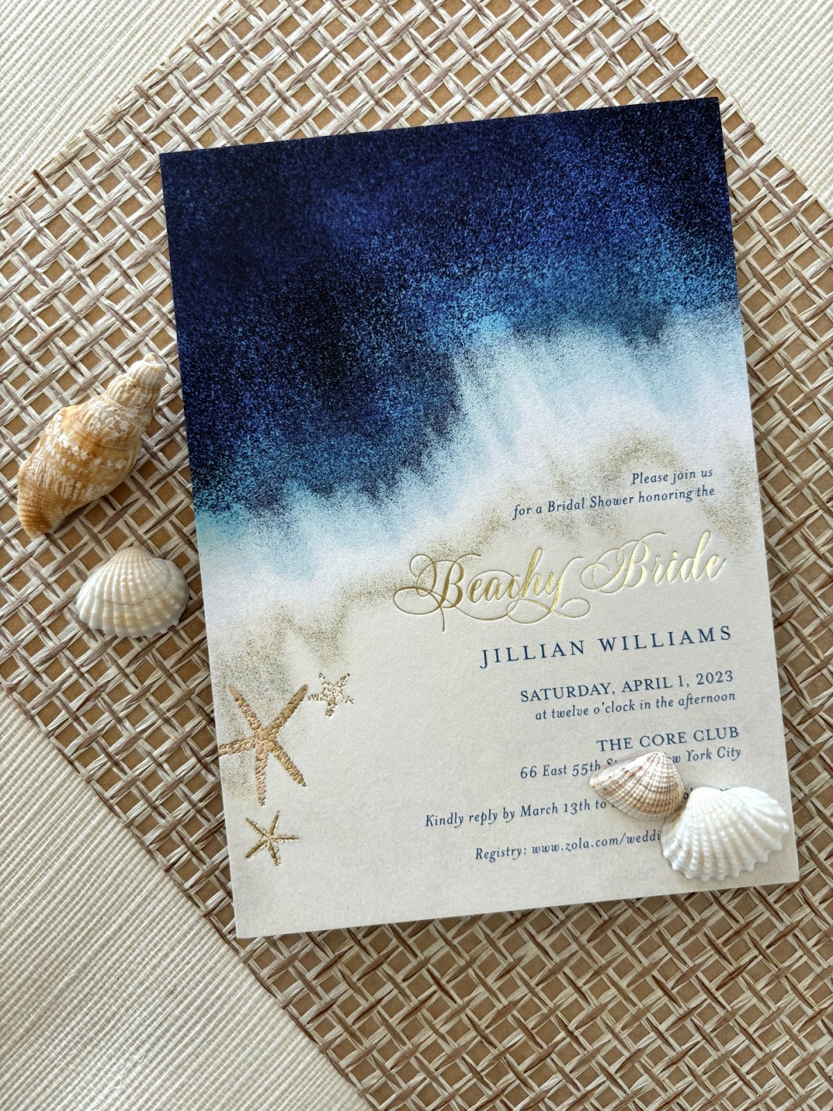 Beach Theme Bridal Shower Ideas