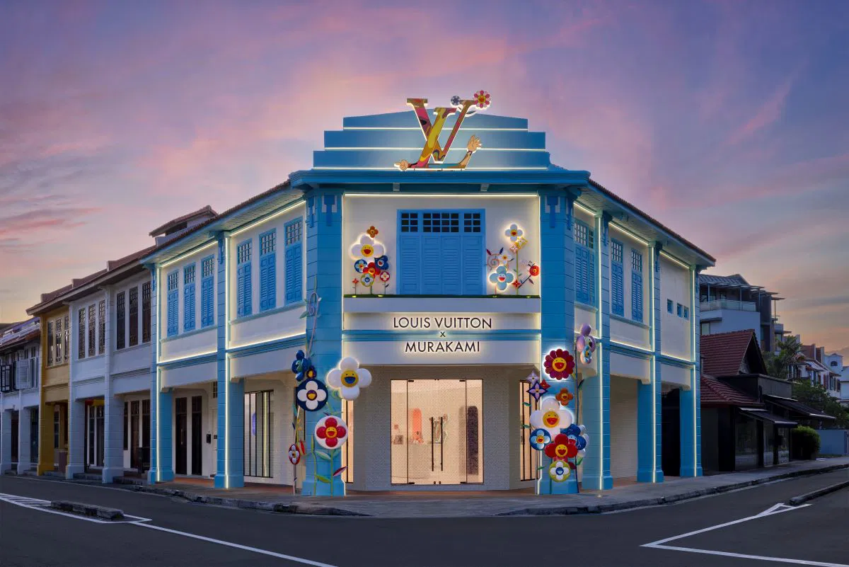 Louis Vuitton’s Murakami pop-up in Singapore’s Joo Chiat