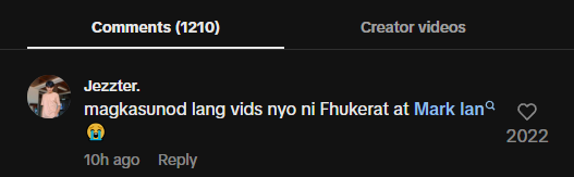 Comment on Esnyr's TikTok video with Shan Vesagas (1)