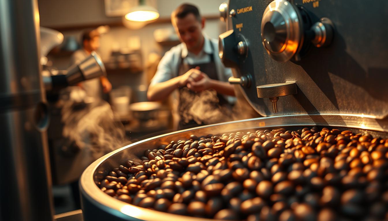 Javvy coffee roasting process