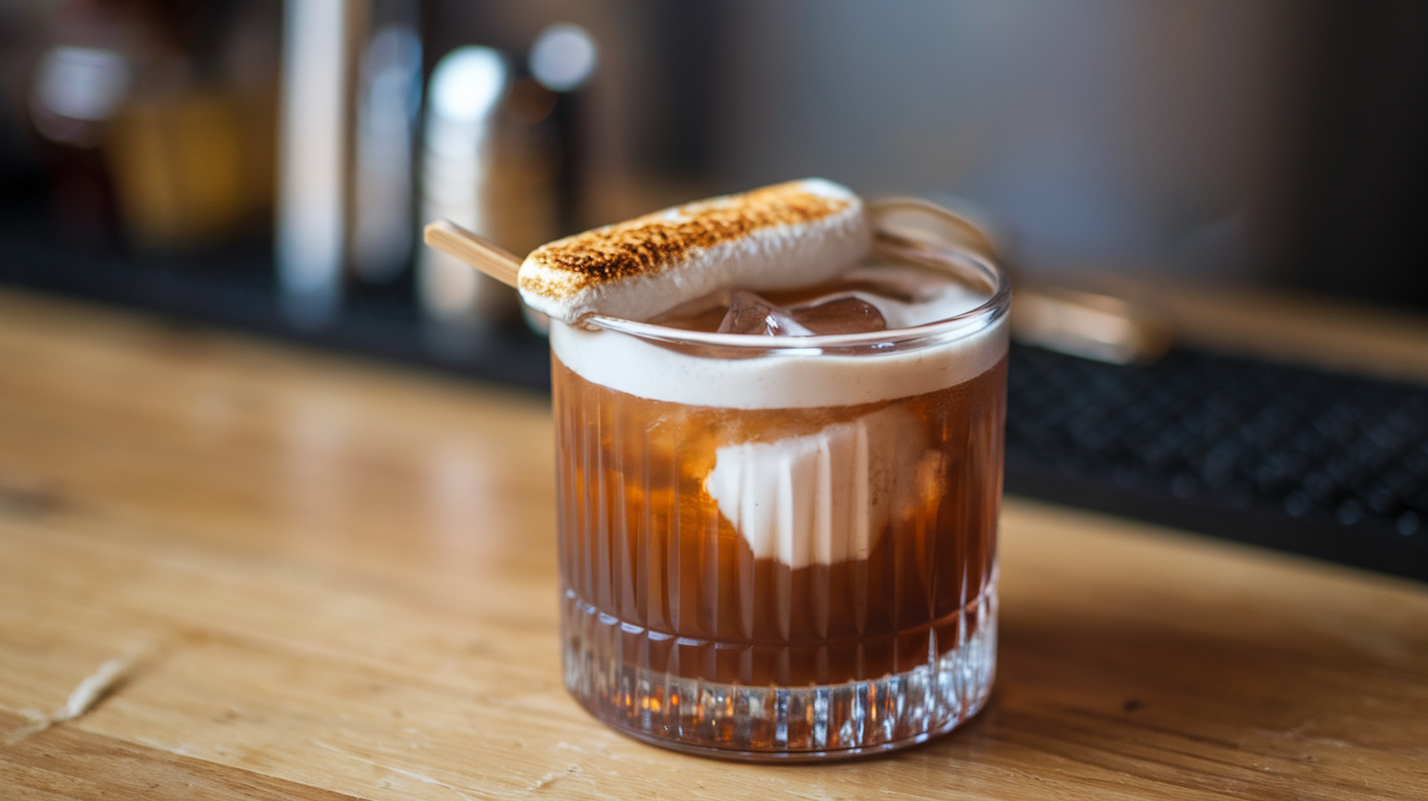 Toasted Marshmallow Old Fashioned Angels Envy Recipe
