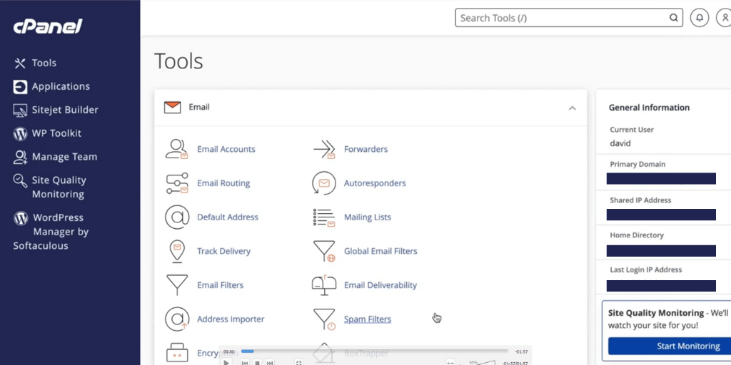 cpanel tools
