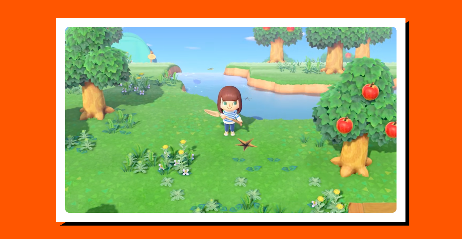 Gameplay screenshot from Animal Crossing New Horizons