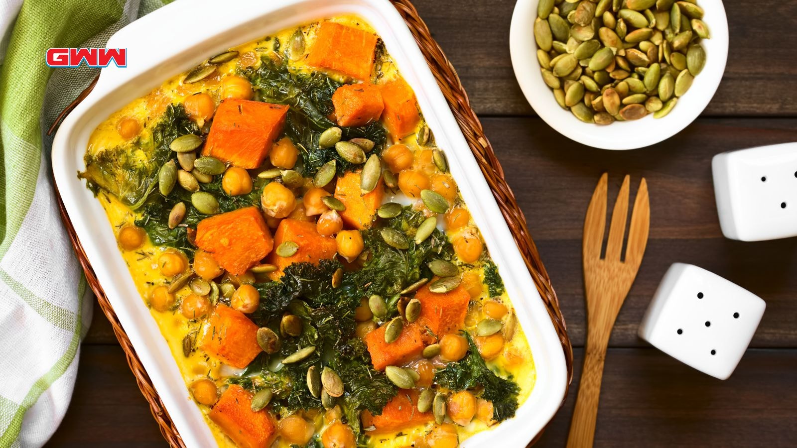 Baked Pumpkin Dish in a bakeware