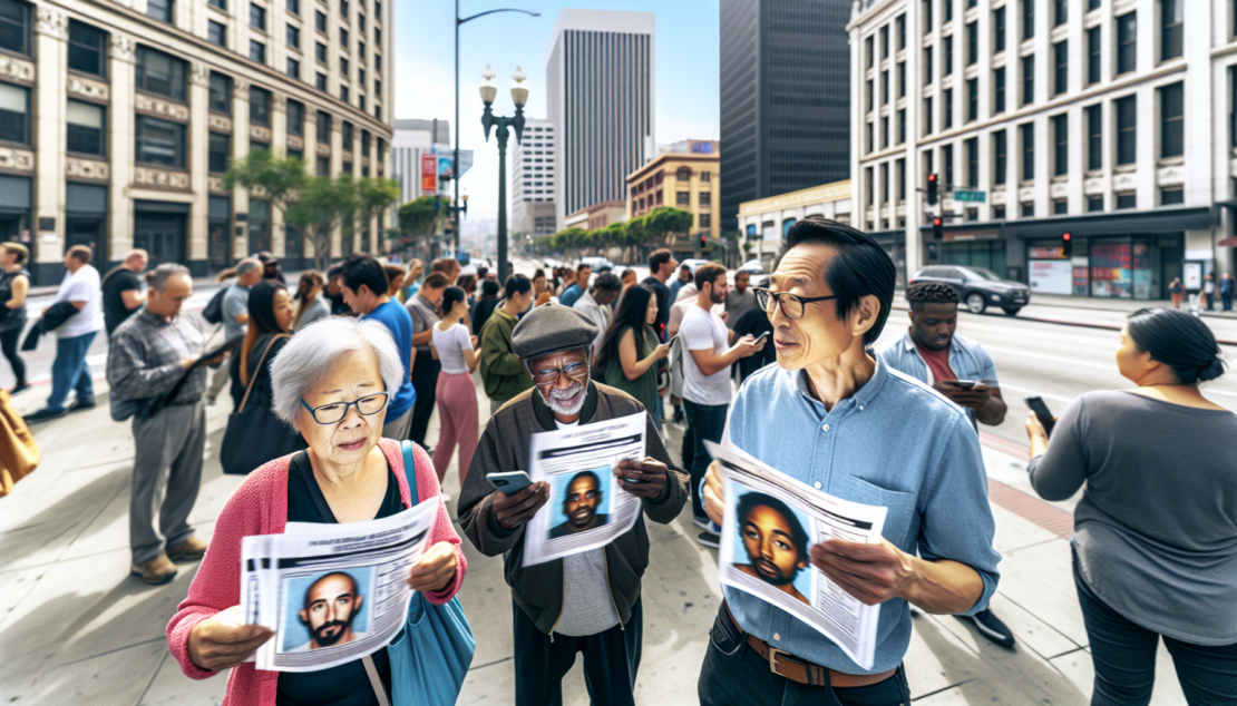 public involvement in the search for wanted fugitives