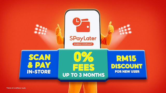 Pay in 0% Instalments and further discounts with SPayLater!