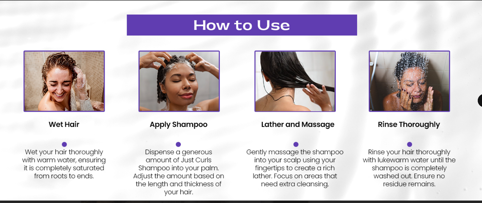 Herbishh Just Curls Shampoo