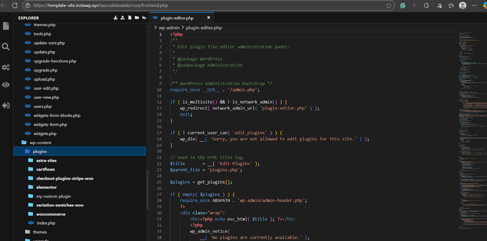 how to add custom code in WordPress