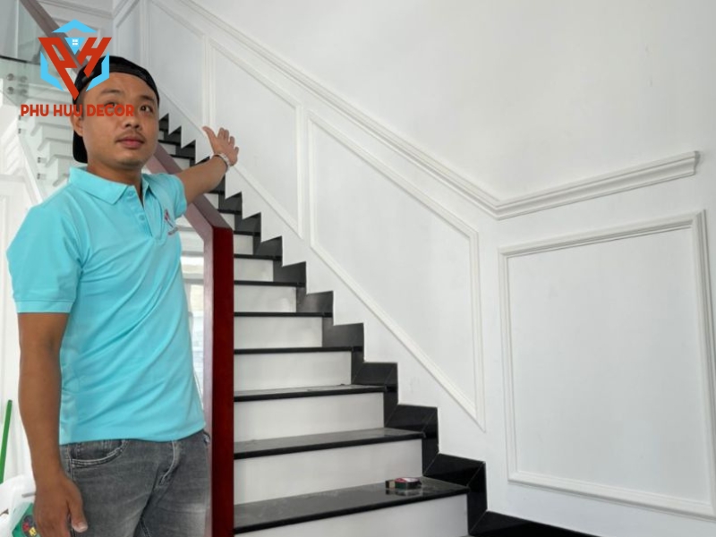 Phào chỉ nhựa Hàn Quốc tại Đồng Tháp tinh tế, đơn giản