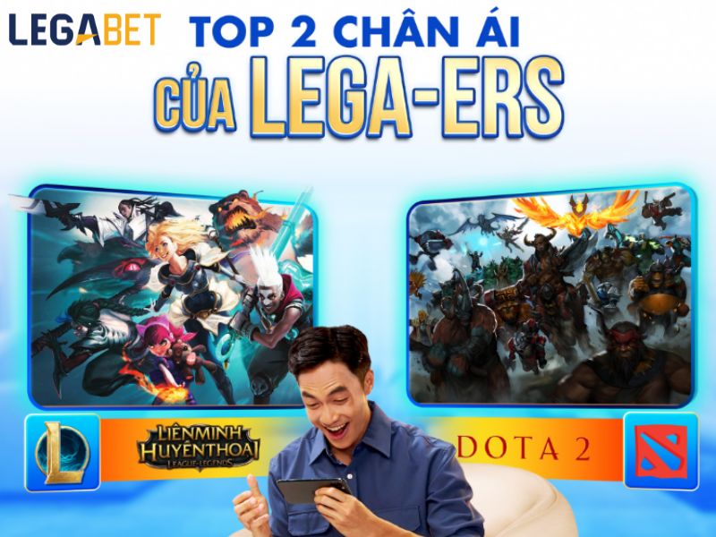 Các tựa game eSports hấp dẫn tại LEGABET