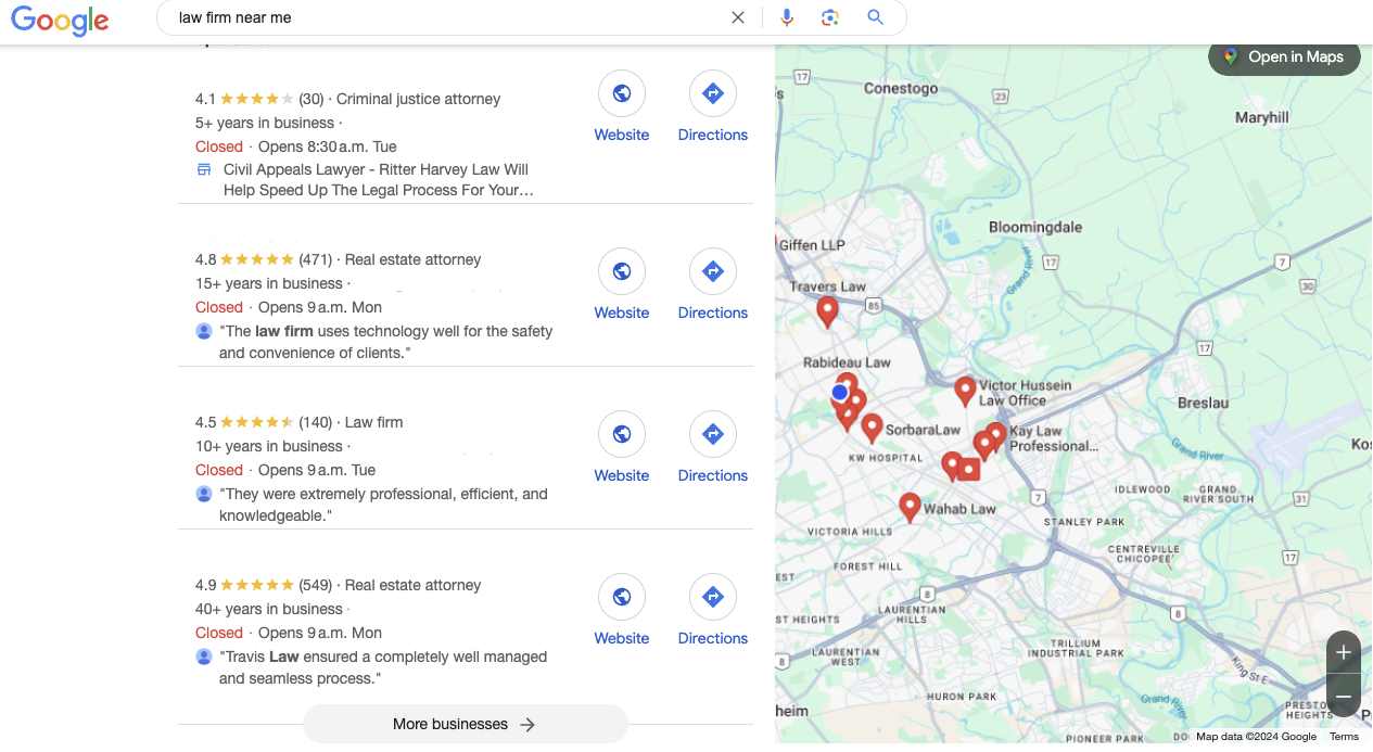 Leverage local SEO to reach nearby clients