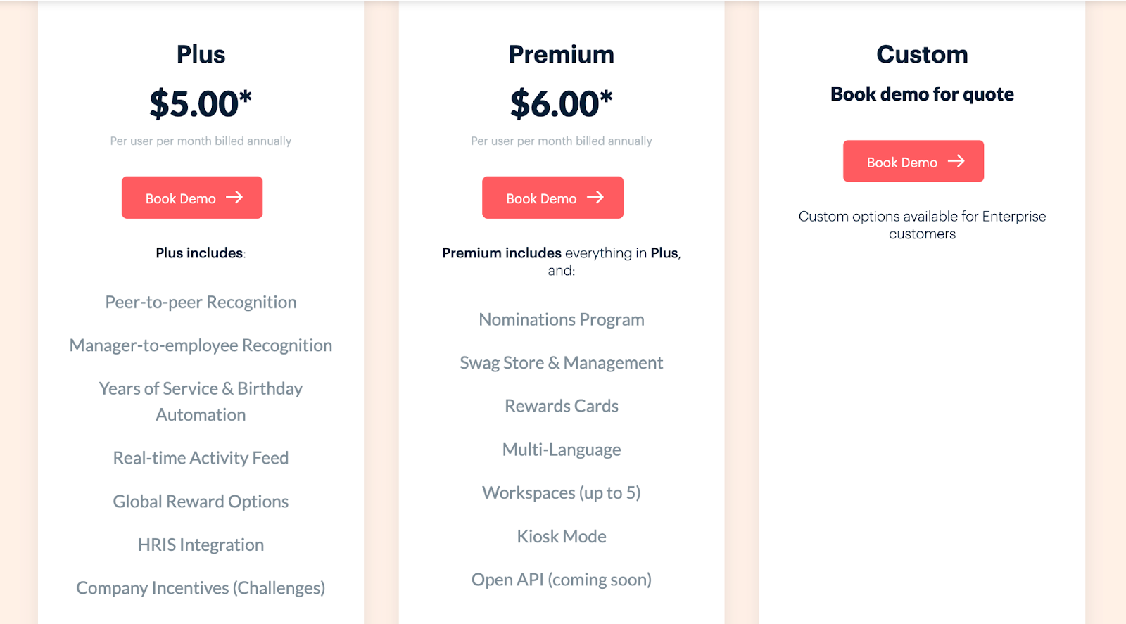 nectar pricing