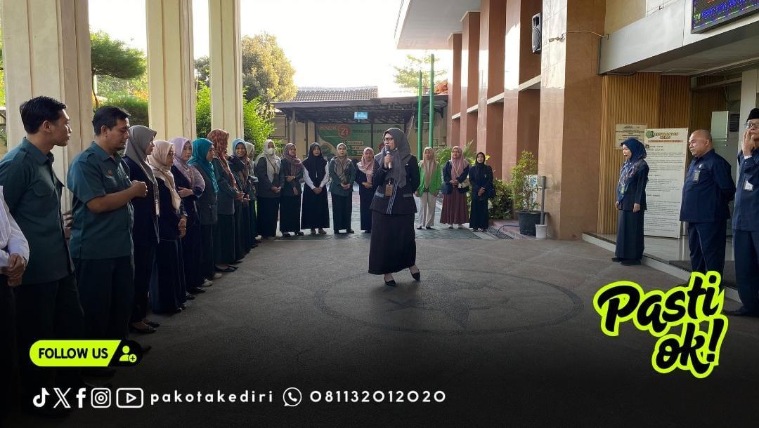 PA Kota Kediri Bangun Budaya Kerja Positif Lewat Tiga Kata Ajaib: Maaf, Terima Kasih, dan Tolong | (3/7)