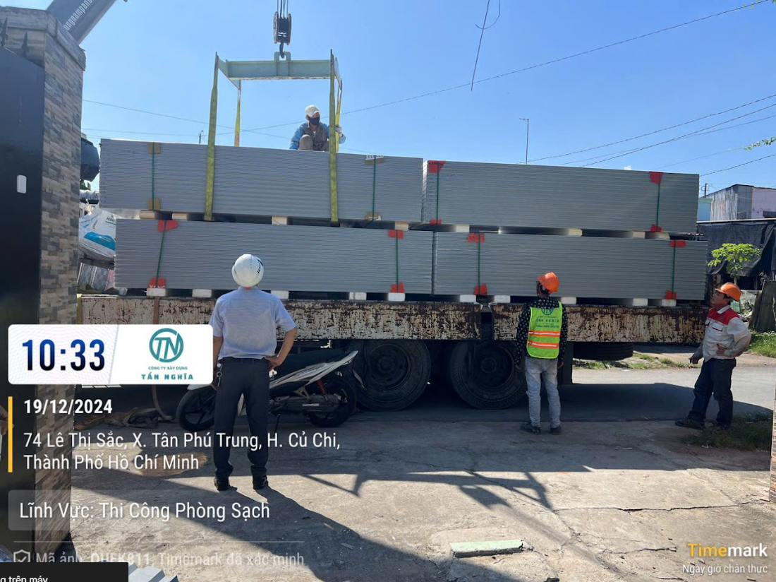 cách thi công tấm panel