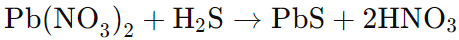 Lead Nitrate Formula