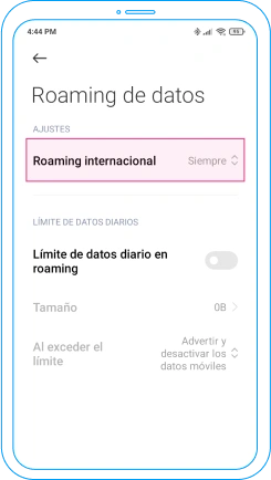 Activar en Android
