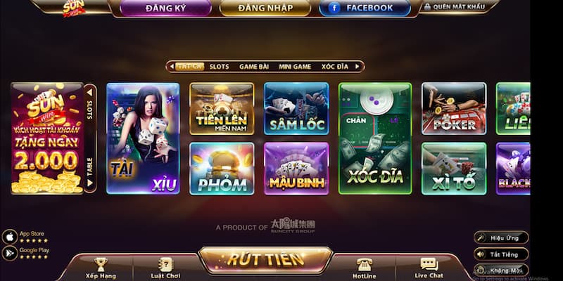 Cổng game Sunwin sở hữu nhiều ưu điểm nổi bật