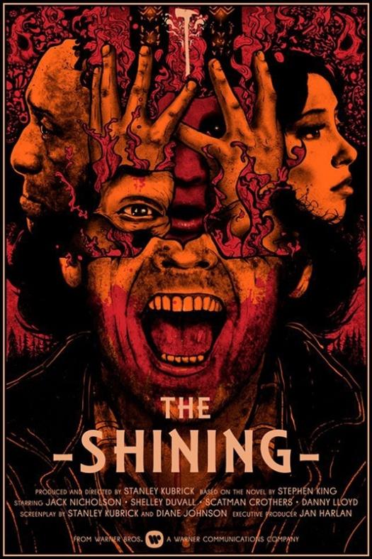 The Shining Movie Poster by Nikita Kaun